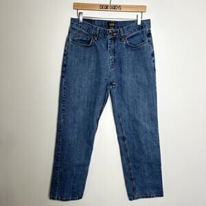Lee Blue Denim Relaxed Fit Jeans
